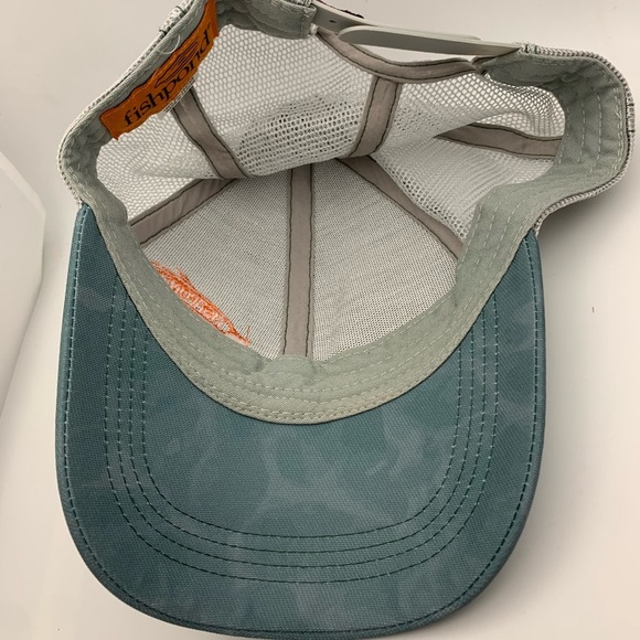 Fishpond Sabalo Lightweight Sewn Adjustable Hat Baseball Cap w Mesh Fishing EUC! - Picture 8 of 10